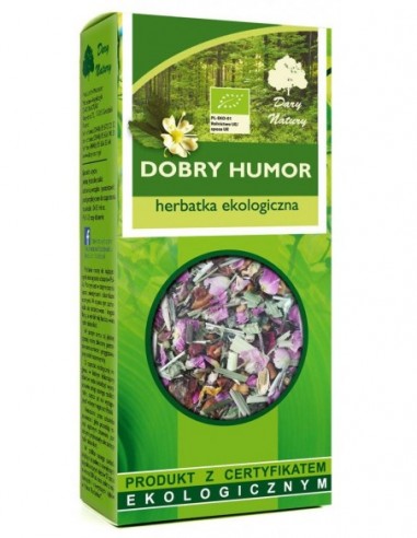 HERBATKA DOBRY HUMOR BIO 100 g - DARY...