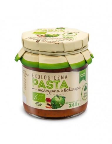 PASTA WARZYWNA Z KALAREPĄ BIO 180 g -...