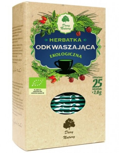 HERBATKA ODKWASZAJĄCA BIO (25 x 2 g)...