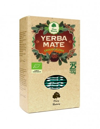 YERBA MATE BIO (25 x 2 g) - DARY NATURY