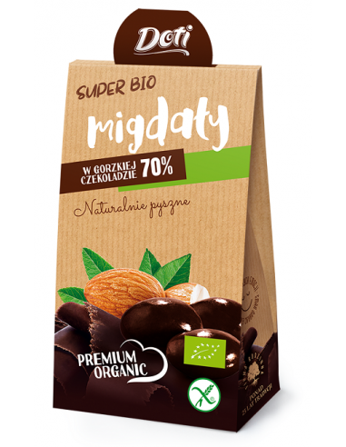 MIGDAŁY W CZEKOLADZIE GORZKIEJ...