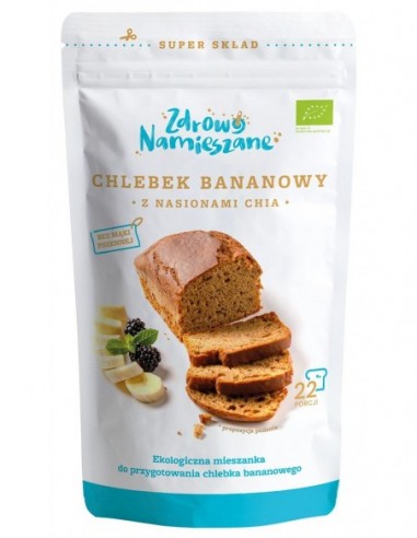 CHLEBEK BANANOWY Z NASIONAMI CHIA BIO...
