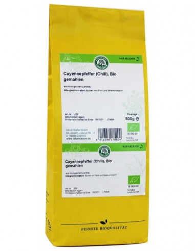 CHILI (PIEPRZ CAYENNE) BIO 500 g -...