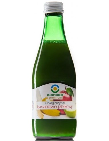 SOK BANANOWO - JABŁKOWY BIO 300 ml -...