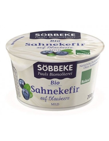 KEFIR KREMOWY Z JAGODAMI BIO 200 g -...