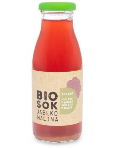 SOK JABŁKOWO - MALINOWY NFC BIO 250...