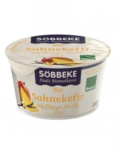 KEFIR KREMOWY MANGO-WANILIA BIO 200 g...