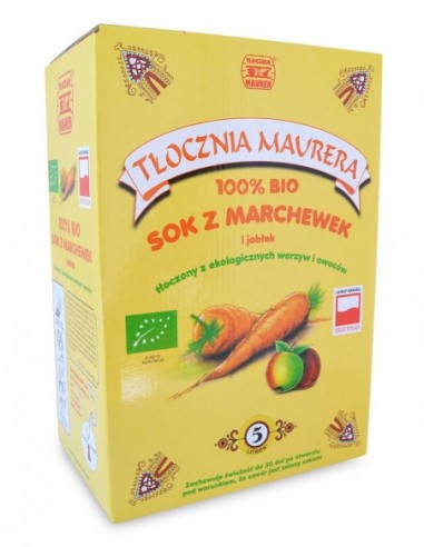 SOK MARCHEWKOWY Z JABŁKIEM NFC BIO 5...