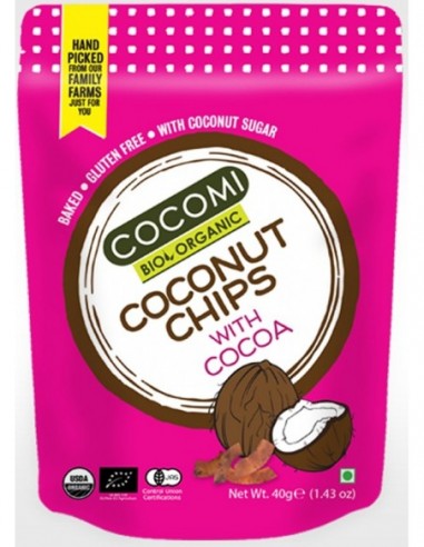 CHIPSY KOKOSOWE Z KAKAO PRAŻONE...