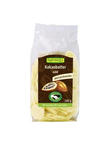 TŁUSZCZ KAKAOWY W KRĄŻKACH BIO 100 g...