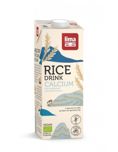 NAPÓJ RYŻOWY Z WAPNIEM Z ALG MORSKICH...