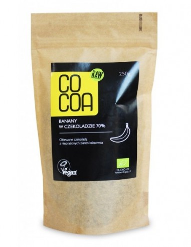 BANANY W CZEKOLADZIE 70% BIO 250 g -...
