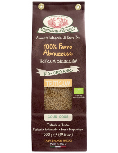 KUSKUS Z PŁASKURKI BIO 500 g -...