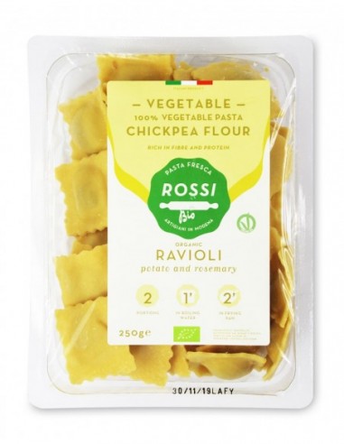 RAVIOLI Z CIECIERZYCY Z ZIEMNIAKAMI I...