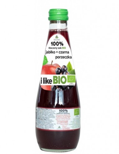 SOK JABŁKOWY Z CZARNĄ PORZECZKĄ NFC...