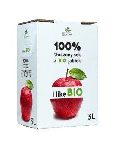 SOK JABŁKOWY NFC BIO 3 L - DOLINA...