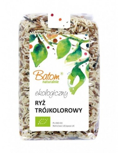 RYŻ TRÓJKOLOROWY BIO 500 g - BATOM