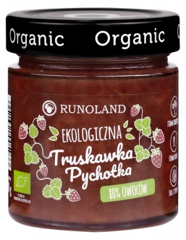 PYCHOTKA TRUSKAWKA BIO 200 g - RUNOLAND