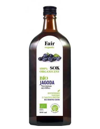 SOK Z JAGODY NFC BIO 500 ml - FAIR...