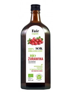 SOK Z ŻURAWINY NFC BIO 500...