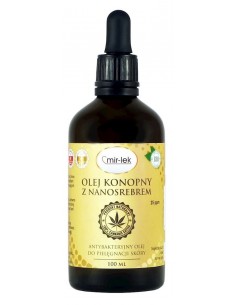 OLEJ KONOPNY Z NANOSREBREM...