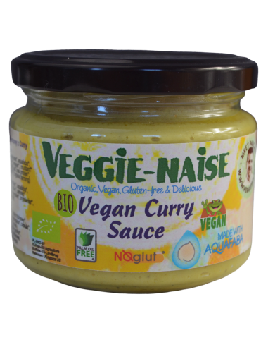 WEGAŃSKI SOS MAJONEZOWY Z CURRY BIO...