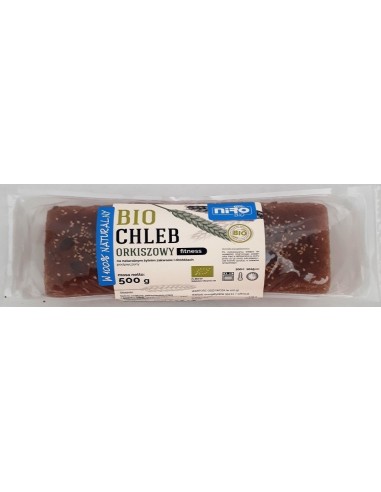 CHLEB ORKISZOWY FITNESS BIO 500 g - NIRO