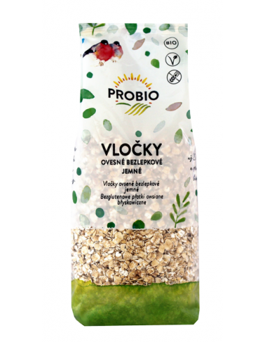 PŁATKI OWSIANE BEZGLUTENOWE BIO 500 g...