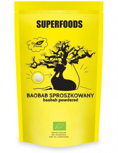 BAOBAB SPROSZKOWANY BIO 150 g - BIO...