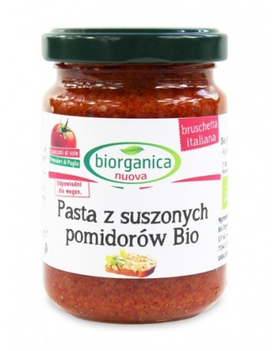PASTA Z SUSZONYCH POMIDORÓW BIO 140 g...