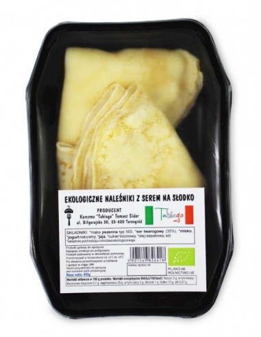 NALEŚNIKI Z SEREM NA SŁODKO BIO 400 g...