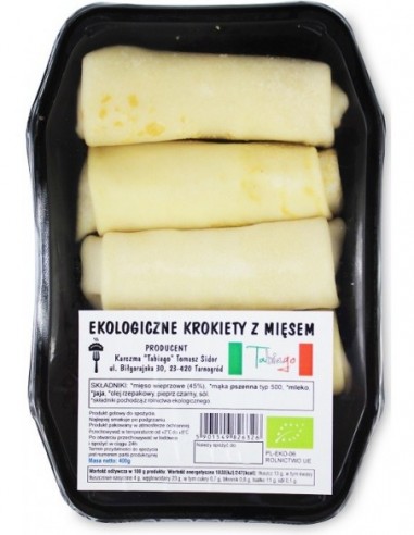 KROKIETY Z MIĘSEM BIO 400 g - KARCZMA...