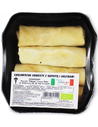 KROKIETY Z KAPUSTĄ I GRZYBAMI BIO 400...