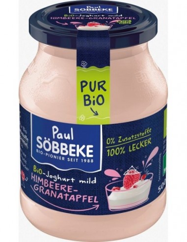 JOGURT KREMOWY MALINA - GRANAT (3,8%...