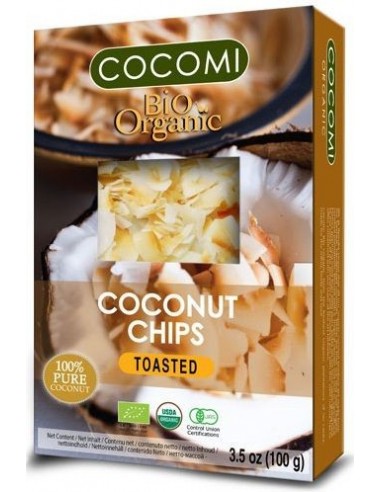 CHIPSY KOKOSOWE PRAŻONE BIO 100 g -...