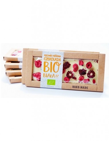CZEKOLADA BIAŁA Z MALINAMI I JEŻYNAMI...