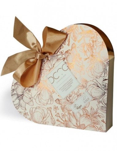 CZEKOLADOWE BIAŁE SERCE WYPEŁNIONE...