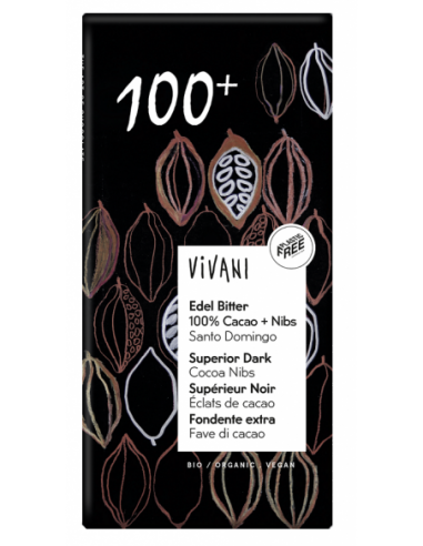 TABLICZKA GORZKA 100% KAKAO BIO 80 g...