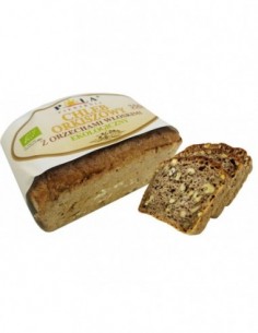 CHLEB ORKISZOWY Z ORZECHAMI...