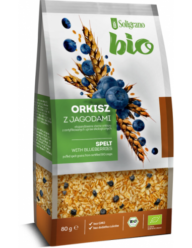 ORKISZ EKSPANDOWANY Z JAGODAMI BIO 80...