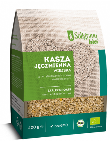 KASZA JĘCZMIENNA WIEJSKA BIO 400 g -...