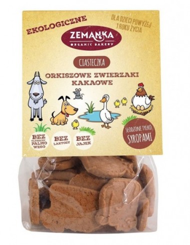 CIASTKA ORKISZOWE O SMAKU KAKAOWYM...