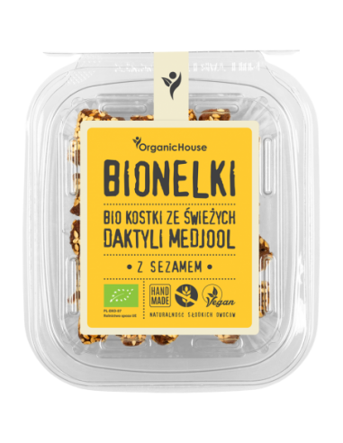 DAKTYLE Z SEZAMEM BEZGLUTENOWE BIO 80...