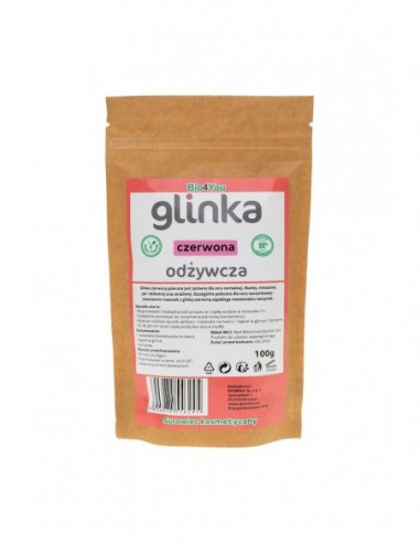 GLINKA KOSMETYCZNA CZERWONA ODŻYWCZA...