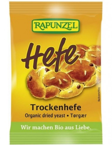 DROŻDŻE SUSZONE BIO 9 g - RAPUNZEL