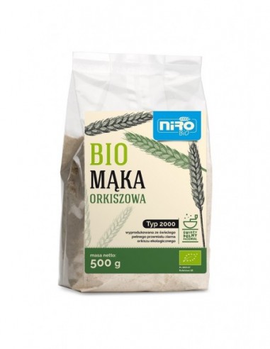 MĄKA ORKISZOWA TYP 2000 BIO 500 g - NIRO