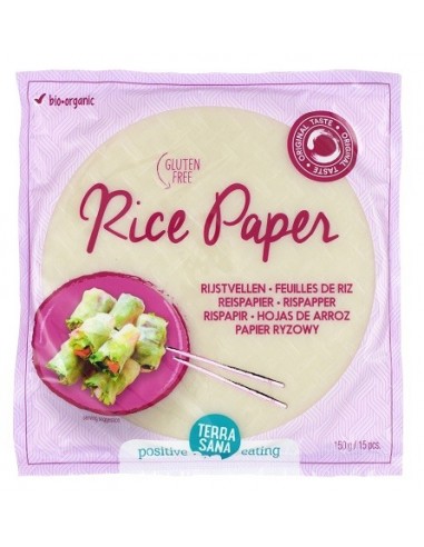 PAPIER RYŻOWY BEZGLUTENOWY BIO 150 g...