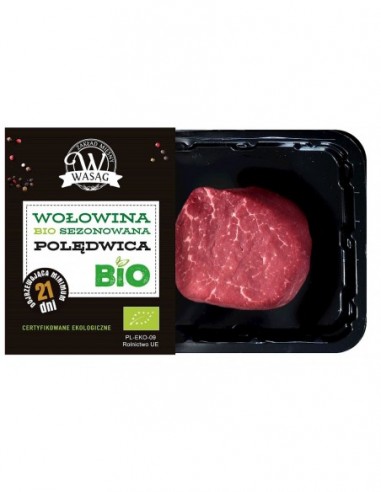 POLĘDWICA WOŁOWA SEZONOWANA BIO...