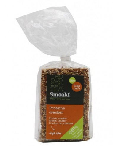 KRAKERSY PROTEINOWE BIO 200 g - SMAAKT