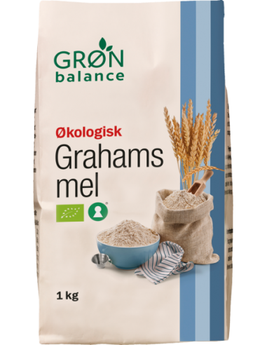 MĄKA PSZENNA GRAHAM BIO 1 kg - GRON...